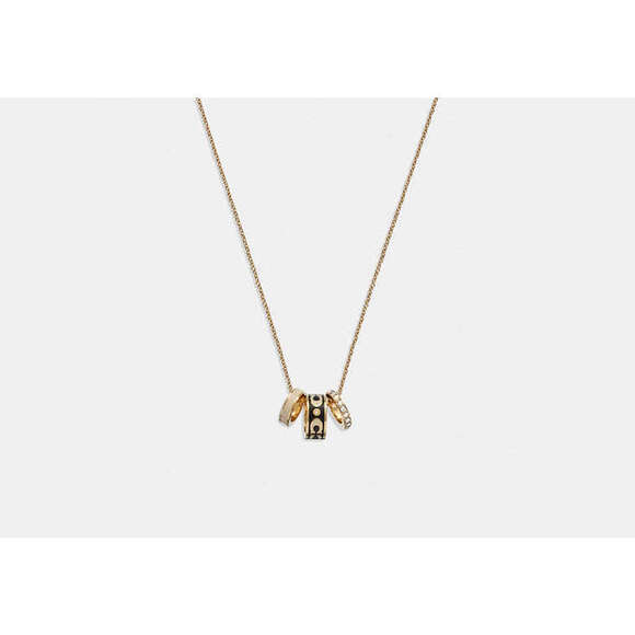 Signature Enamel Rondell Necklace - Picture 1 of 3